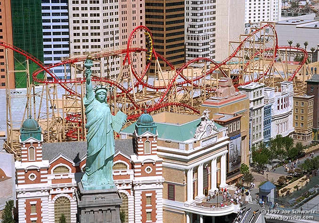 Американские горки Manhattan Express