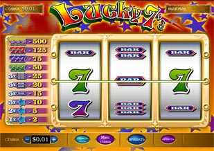 Lucky 7s Игровой аппарат счастливая семерка (Lucky 7s)