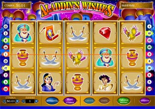 Игровой автомат Алладин (Aladdin Wishes)